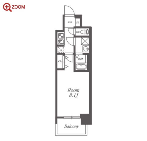 S-RESIDENCE池下西 間取り