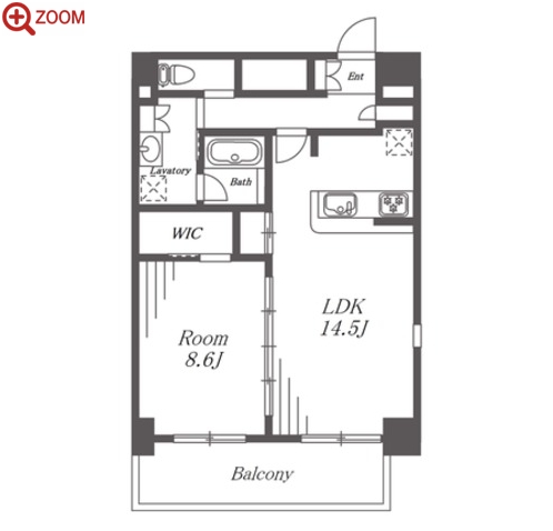 PURE RESIDENCE 名駅南 間取り