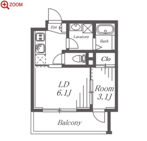 lives residence浄心 間取り