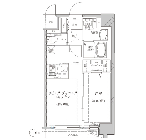 ディアレイシャス矢場町 間取り