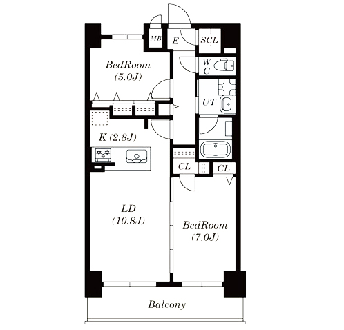 S-RESIDENCE六番町 間取り
