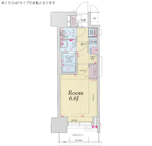 プレサンス名駅南エディフィス 間取り