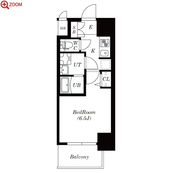 S-RESIDENCE上前津South 間取り
