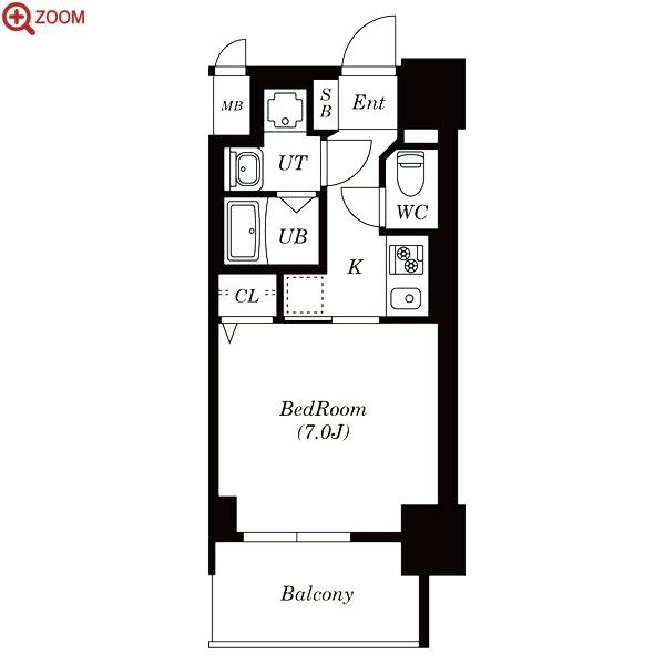 S-RESIDENCE浄心East 間取り