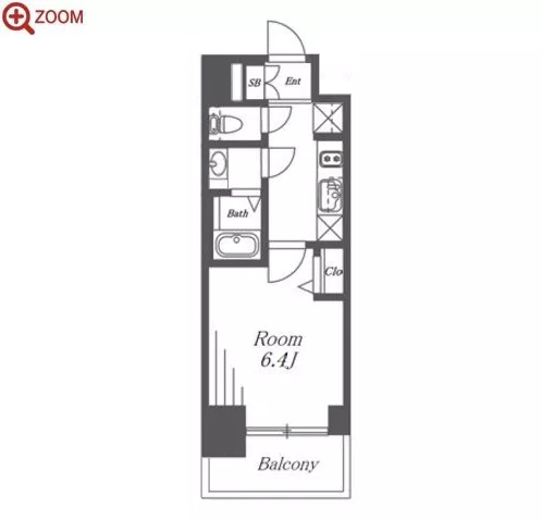 プレサンス広小路通今池 間取り