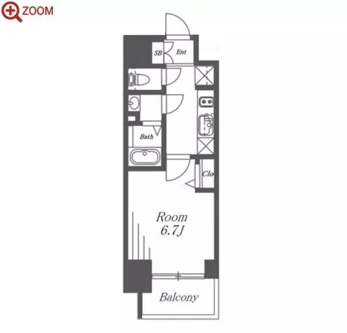 プレサンス広小路通今池 間取り