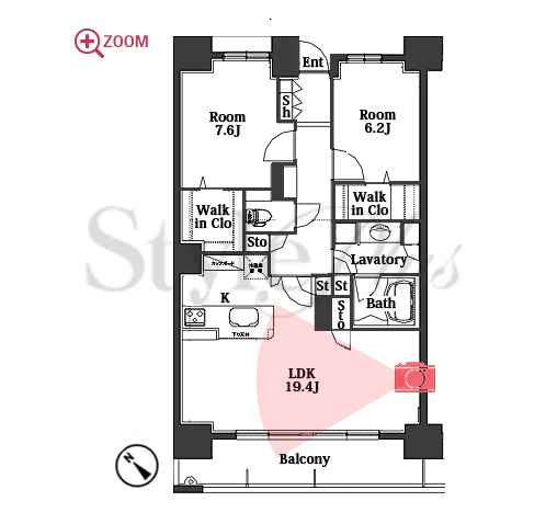 ロイヤルパークス千種 間取り