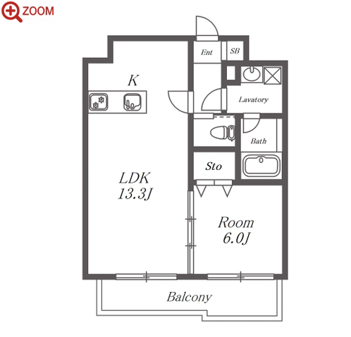 Adagio Toyomae 間取り