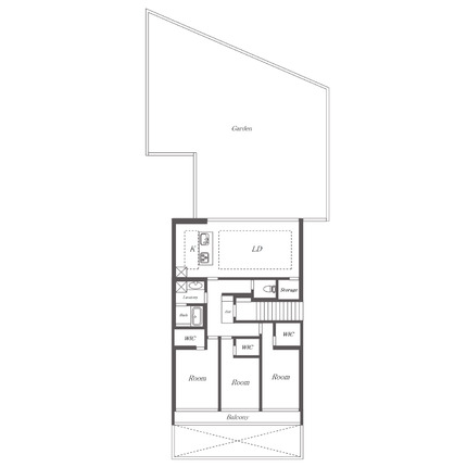 HARVEY RESIDENCE日和 間取り