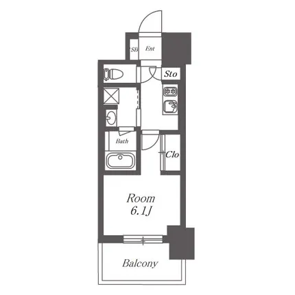 サーティスリー上前津 間取り