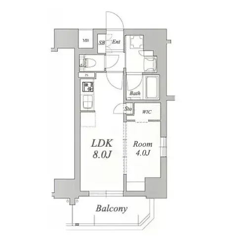 プレサンスグラン本山駅前 間取り