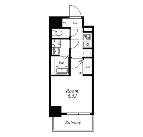 S-RESIDENCE今池arcana 間取り