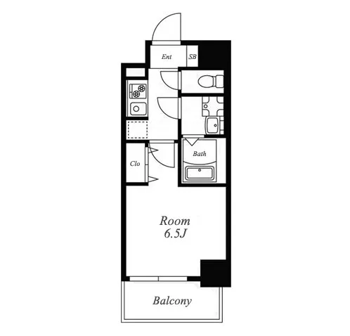 S-RESIDENCE今池arcana 間取り