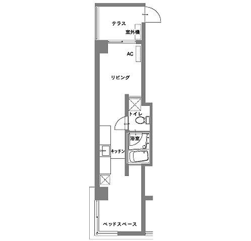 クレイタスパーク1 間取り