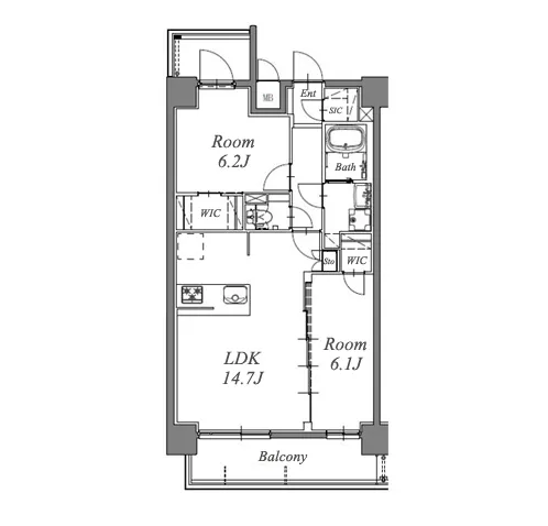 S-RESIDENCE上社aureate 間取り