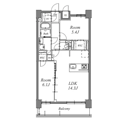 S-RESIDENCE上社aureate 間取り