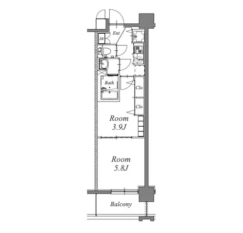 S-RESIDENCE上社aureate 間取り