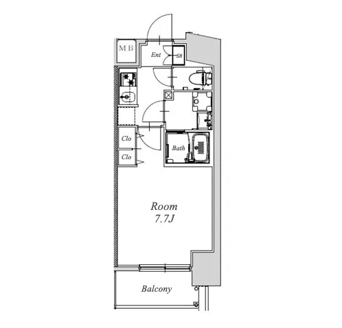S-RESIDENCE金山altano 間取り