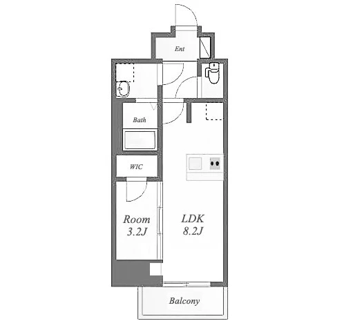 クレヴィスタ名古屋上前津 間取り