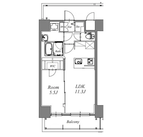 S-RESIDENCE高岳ardent 間取り