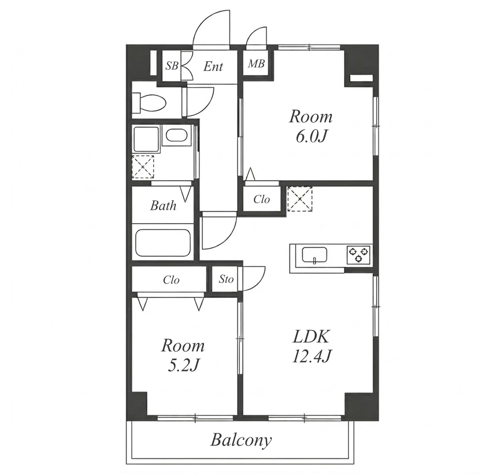 THE RESIDENCE SAKURAYAMA WEST 間取り