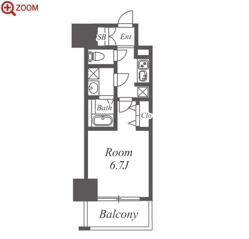 S-RESIDENCE志賀本通dearly 間取り