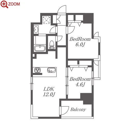 S-RESIDENCE高岳clarity(クラリティ) 間取り
