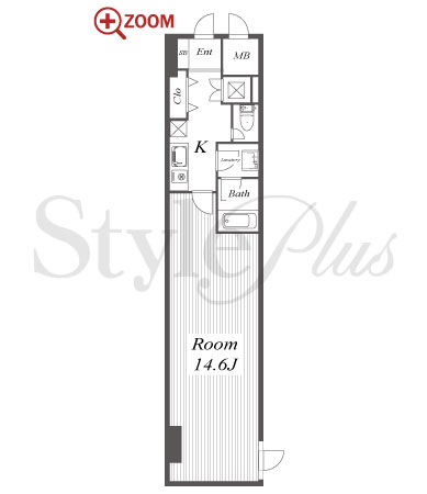 CASA+α名駅南 間取り