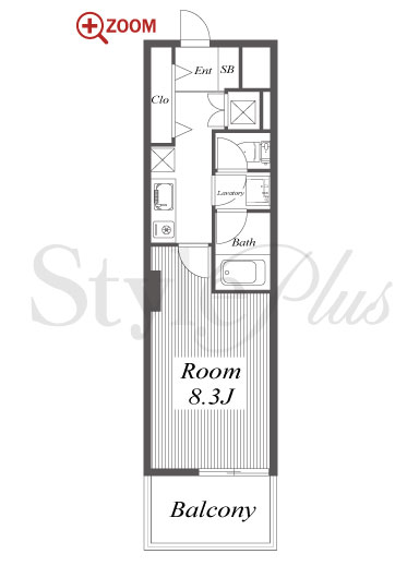 CASA+α名駅南 間取り
