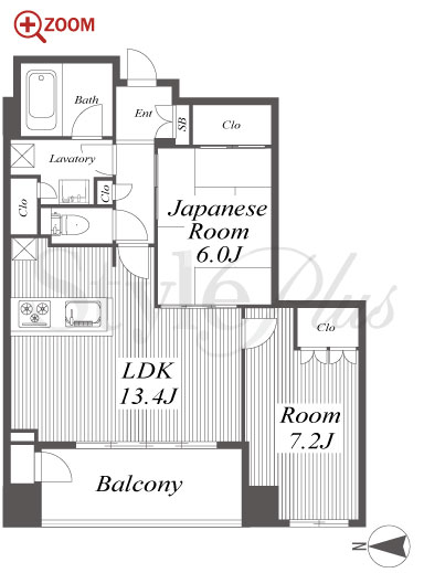 シティハウス久屋大通 間取り