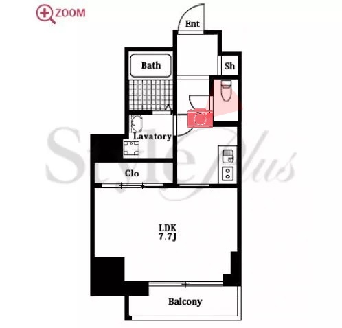 プレディアスタイル白川公園(旧ルーエ白川公園) 間取り