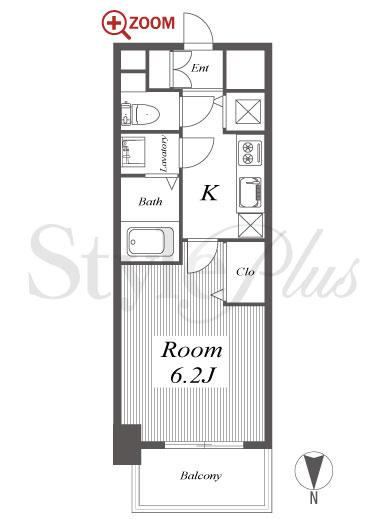 プレサンス金山コネクト 間取り