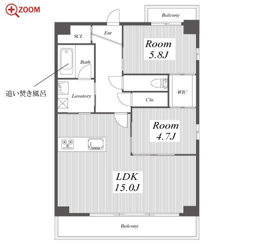 LAULEA　HEIAN 間取り