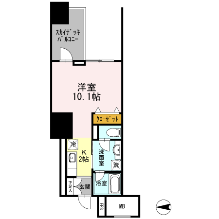 御幸レジデンス丸の内 間取り