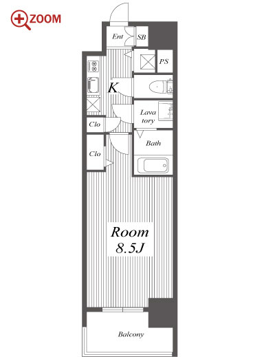 プレサンス錦ラウム 間取り