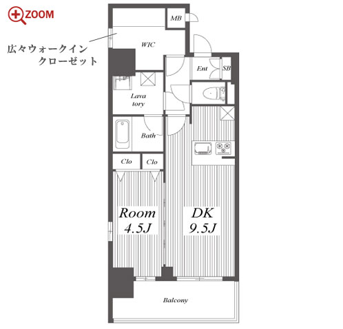 プレサンス錦ラウム 間取り